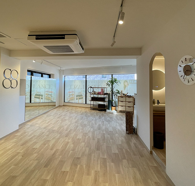 パーソナルジム 内装工事のビフォアアフター